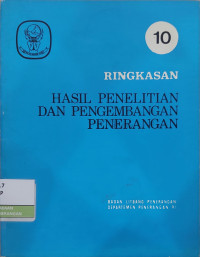 Image of 10: Ringkasan Hasil Penelitian dan Pengembangan Penerangan