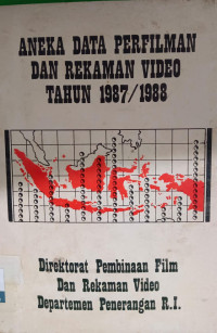 Image of Aneka Data Perfilman dan Rekaman Video VI Tahun 1987/1988