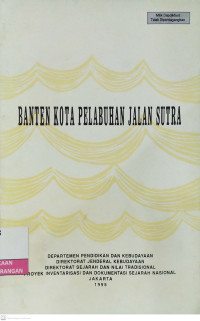 Image of Banten Kota Pelabuhan Jalan Sutra