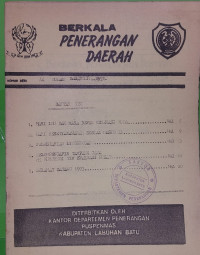 Image of Berkala Penerangan Daerah No. 44 Bulan Desember 1992