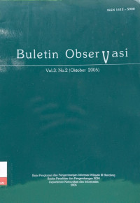 Image of Buletin Observasi Vol. 3 No. 2 (Oktober 2005)