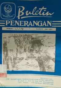 Image of Buletin Penerangan No. 1 - 3/I Tahun 1993/1994
