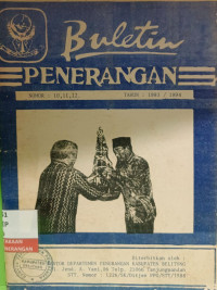 Image of Buletin Penerangan No. 10 - 12 Tahun 1993/1994
