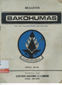 Image of Bulletin Bakohumas Nomor 01/BKH/I/93 Edisi Januari 1993