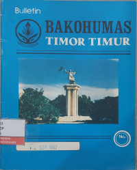 Image of Bulletin BAKOHUMAS Timor Timur
