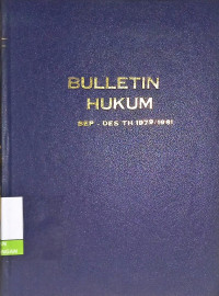 Image of Bulletin Hukum