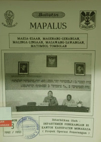 Image of Bulletin Mapalus No. 3 Tahun 1992/1993