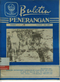 Image of Bulletin Penerangan No 1 - 3 /I Tahun 1993/1994