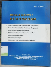 Image of Bunga Rampai Kehumasan No. 2/2005