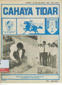 Image of Cahaya Tidar No. 87 Bulan April - Juni 1993