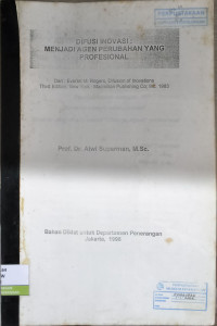 Image of Difusi Inovasi: Menjadi Agen Perubahan yang Profesional