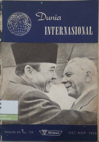 Image of Dunia Internasional:Tahun VII No.7/8: Okt/Nop 1956