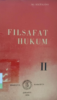 Image of Filsafat Hukum II