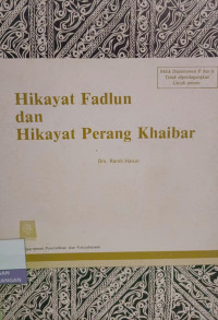 Image of Hikayat Fadlun dan Hikayat Perang Khaibar