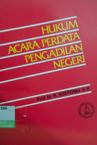 Image of Hukum Acara Perdata Pengadilan Negeri