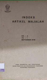 Image of Indeks Artikel Majalah No. 2 1979