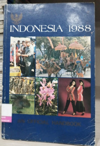 Image of Indonesia 1988 An Official Handbook