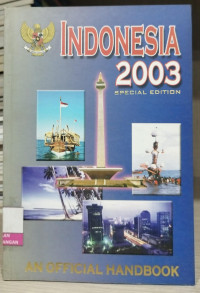 Image of Indonesia 2003 An Official Handbook Special Edition