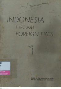 Image of Indonesia Through Foreign Eyes