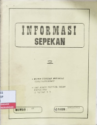 Image of Informasi Sepekan - Pokok Pikiran Mengenai Kewarganegaraan