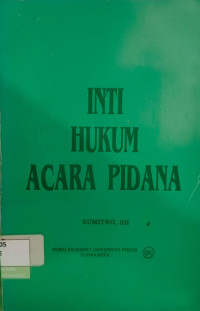 Image of Inti Hukum Acara Pidana