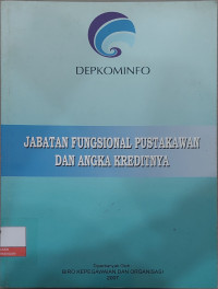 Image of Jabatan Fungsional Pustakawan dan Angka Kreditnya