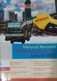 Image of Jurnal Dialog Kebijakan Publik: Edisi 1 April 2011