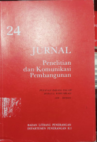 Image of Jurnal Penelitian Komunikasi Pembangunan 24