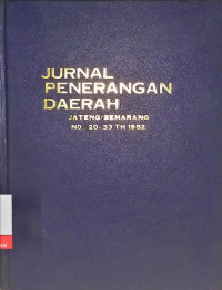 Image of Jurnal Penerangan Daerah: Jawa Tengah/ Semarang