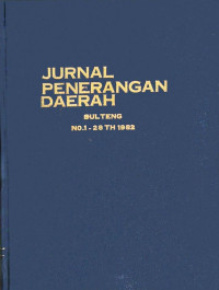 Image of Jurnal Penerangan Daerah: Sulawesi Tengah