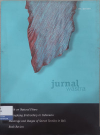 Image of Jurnal Wastra #21, April 2013