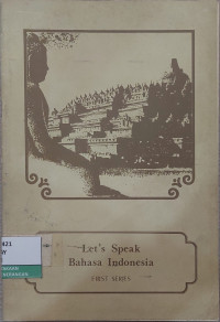 Image of Let's Speak Bahasa Indonesia