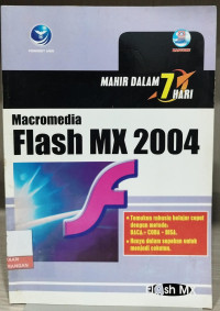 Image of Mahir Dalam 7 Hari Macromedia Flash MX 2004
