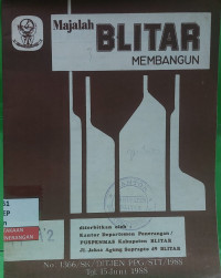 Image of Majalah Blitar Membangun No. 11 -12 Tahun 1993