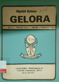 Image of Majalah Bulanan Gelora No. 12 Tahun Ke - XXVI Bulan Maret 1992