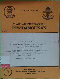 Image of Majalah Penerangan Pembangunan No. 4 Tahun 1992/1993
