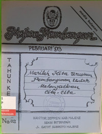 Image of Majene Membangun No. 02 Tahun Ke IX Pebruari 1993