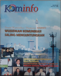 Image of Media Kominfo: Mewujudkan Masyarakat Informasi: Vol. 1 No. 2 - 2006