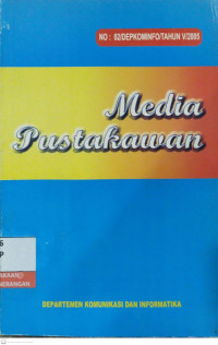 Image of Media Pustakawan No : 02/DEPKOMINFO/TAHUN V/2005