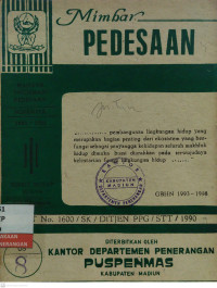 Image of Mimbar Pedesaan No. 8 Bulan Nopember 1993/1994