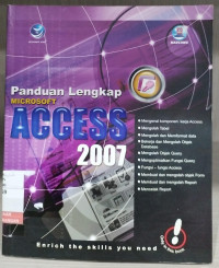 Image of Panduan Lengkap Microsoft Access 2007