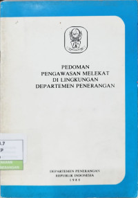 Image of Pedoman Pengawasan Melekat di Lingkungan Departemen Penerangan