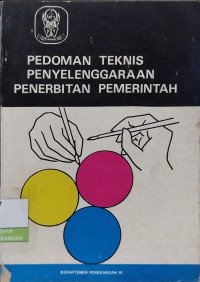 Image of Pedoman Teknis Penyelenggaraan Penerbitan Pemerintah