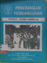 Image of Penerangan Pembangunan Triwulan III Oktober - Desember 1993