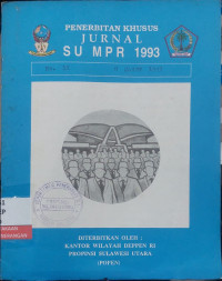Image of Penerbitan Khusus Jurnal SU MPR 1993 No. 11