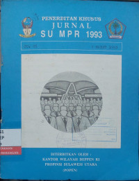 Image of Penerbitan Khusus Jurnal SU MPR 1993 No. 5