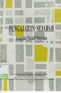 Image of Pengajaran sejarah - kumpulan makalah simposium