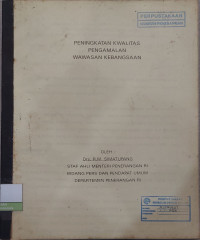 Image of Peningkatan Kwalitas Pengalaman Wawasan Kebangsaan