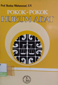 Image of Pokok-Pokok Hukum Adat