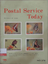 Image of Postal Service Today No. 378 June 20, 1989